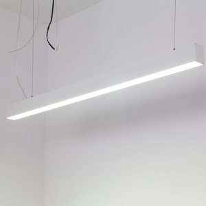 Hecho en China Popular Comercial tubo de aluminio empotrado Luz lineal de Led Oficina Rectangular lámpara de techo - Product Image 2