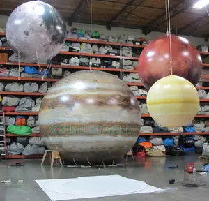 2021 Hot Koop Giant Opblaasbare Planeet, Pvc Opblaasbare Planeet Ballen Voor Decoratie