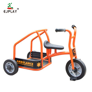 3 ruedas triciclo del bebé ambulancia niños bicicleta de tres ruedas para 3-8 años de edad los niños - Product Image 2