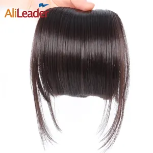 AliLeader Clip in Bangs Synthetic Hair Colorful Cheap Fringes For Woman