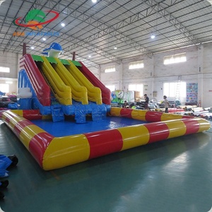 Bán Hot <span class=keywords><strong>Inflatable</strong></span> Công Viên Đất Nước, <span class=keywords><strong>Inflatable</strong></span> Mặt Đất Hồ Bơi Với Slide - Product Image 4