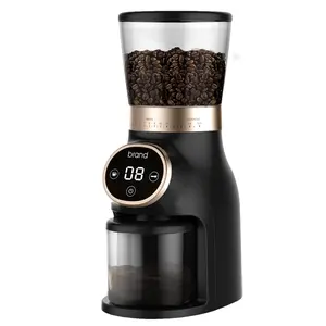 Large Capacity Electric Conical Burr Coffee Grinder of China