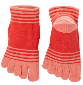 Hommes/Femmes Unisexe <span class=keywords><strong>Orange</strong></span> de Pinces/Trampoline Équipage Anti Slip Cheville Injinji Cinq Doigts Chaussettes De Yoga Toesocks - Product Image 1