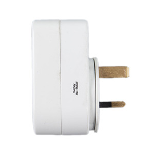 <span class=keywords><strong>Adaptador</strong></span> de Corriente UE-02 con Enchufe Británico para <span class=keywords><strong>Inglaterra</strong></span> y Reino Unido, Salida USB de 5V 2.1A, <span class=keywords><strong>Cargador</strong></span> de Viaje con 2 Puertos USB para Teléfono - Product Image 2