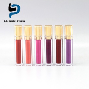 Échantillon gratuit conception Personnalisée imperméable à l'eau longue durée vegan nue étiquette privée maquillage mat rouge à lèvres liquide - Product Image 6