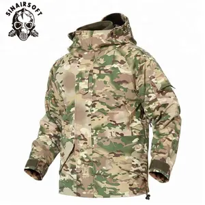 SINAIRSOFT G8 táctico hombres camuflaje resistente prueba softshell chaquetas al aire libre senderismo caza envío gratuito