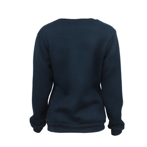 Personalizado cuello redondo labios rojo <span class=keywords><strong>bordado</strong></span> <span class=keywords><strong>Jersey</strong></span> suéter salvaje de manga larga sudadera de chica - Product Image 4