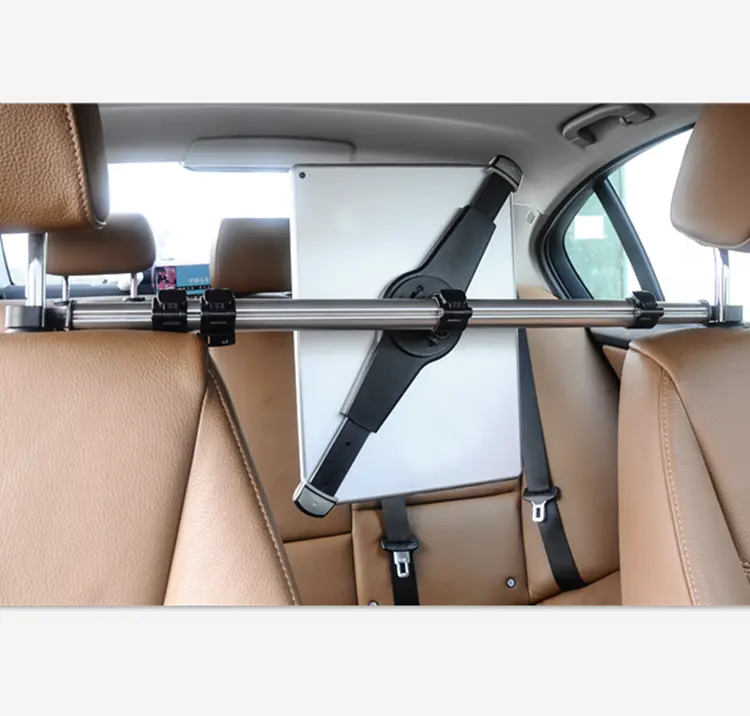 Universal Tablet Stand Car Headrest Holder For Car Between Two Seats Compatible 9.5~14.5 Inches Tablet PC