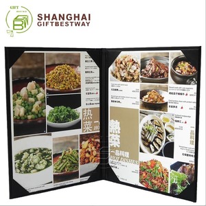 Restoran menü kapağı menü kitap tutucu 2 Views8.5 ''x11'' menü kapağı - Product Image 4