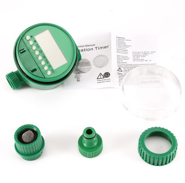 garden electronic solenoid valve timer irrigation controller control water valve with timer