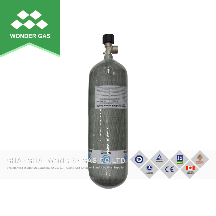 Bonne Qualité Prix Usine Direct D'air Pcp Fusil En Fiber De Carbone De Cylindre D'air