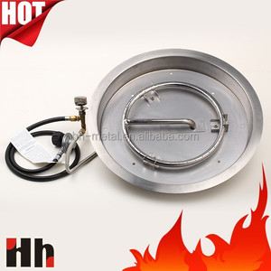 Acero inoxidable al aire libre <span class=keywords><strong>gas</strong></span> natural o LP fogón quemador anillo y plana pan kit con sistema de encendido electrónico - Product Image 4
