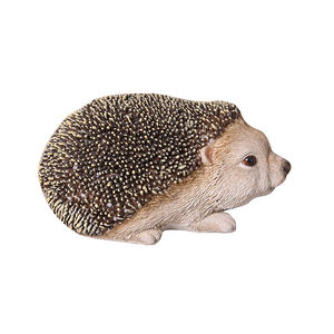 Erizo resina escultura pintura resina figuras de resina animales para el jardín tienda pantalla Accesorios - Product Image 2