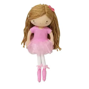 शेन्ज़ेन BSCI गुड़िया कारखाने आलीशान परी बच्चे गुड़िया बैले गुड़िया