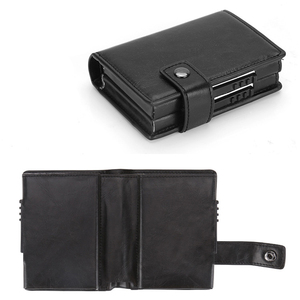 <span class=keywords><strong>Tarjetero</strong></span> de Aluminio con Bloqueo RFID, Doble Caja, Apertura Lateral Automática - Product Image 6
