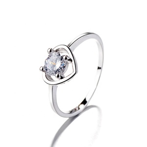 Di alta Qualità Ultime Pure 925 Sterling <span class=keywords><strong>Silver</strong></span> <span class=keywords><strong>Ring</strong></span> di Un Anello di Nozze di Pietra Disegni - Product Image 5