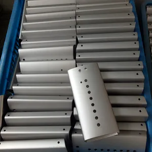 Customized polished aluminium profile extrusion for housing with cnc machining