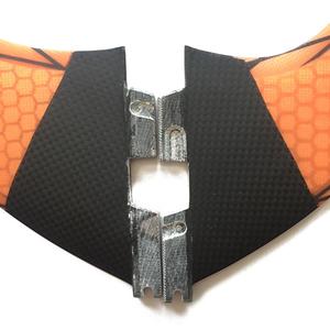 <span class=keywords><strong>FCS</strong></span> II G 5 Planche De Surf Ailettes Orange En Nid D'abeille En Fiber De Verre <span class=keywords><strong>Fin</strong></span> <span class=keywords><strong>FCS</strong></span> <span class=keywords><strong>2</strong></span> Ailettes dans Le Surf - Product Image 3