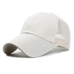 White least wholesale in White <strong>yupoong</strong> of material of mesh hats <strong>trucker</strong> - Product Image 2