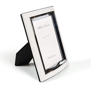 8*10 <span class=keywords><strong>Feliz</strong></span> <span class=keywords><strong>cumpleaños</strong></span> arena rectángulo vogue de 3 clip recuerdo espejo de aluminio marco de foto - Product Image 2
