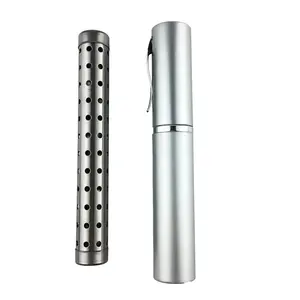 Tourmaline stone Portable Ionizer Hydrogen Alkaline water stick With Aluminum Tube Package