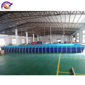 Rectángulo gigante de PVC piscinas de plástico barato piscina inflable - Product Image 4