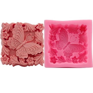 DIY 3D butterfly <strong>Decorative</strong> Silicone Fondant Mold Silicone Baking Mould for <strong>Cake</strong> - Product Image 1