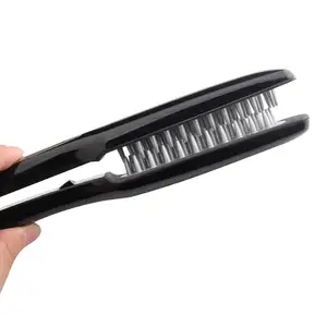 hair straightener iron brush with ionic professional salon Make your hair smoother and protect your hair