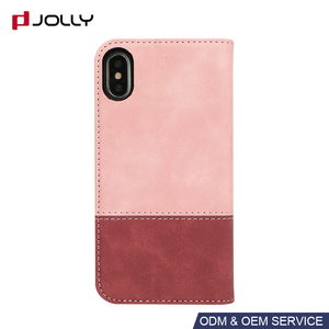 Pour <span class=keywords><strong>iPhone</strong></span> X <span class=keywords><strong>Xs</strong></span> <span class=keywords><strong>Max</strong></span> Cas Meilleure Vente Flip En Cuir Logo Personnalisé Cas de Téléphone portable Fabricant - Product Image 2