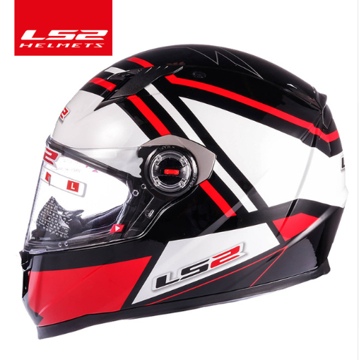 Original LS2 FF358 Full Face Motorcycle Helmet Ls2 Motocross Racing Casco  Moto Casque Capacete Ls2 ECE Approved No Pump