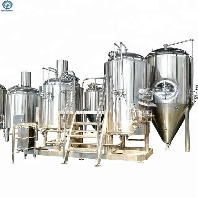 小規模のビールの製造工場