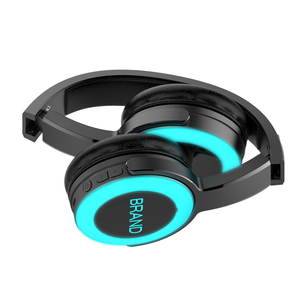 500 m de luz LED auriculares inalámbricos para discoteca silenciosa con tres o más <span class=keywords><strong>canales</strong></span> RF770 diseño plegable - Product Image 6