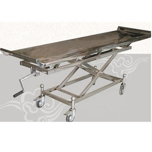 Morgue muebles carro <span class=keywords><strong>funeraria</strong></span> equipo cuerpo carro de transporte con Camilla - Product Image 5