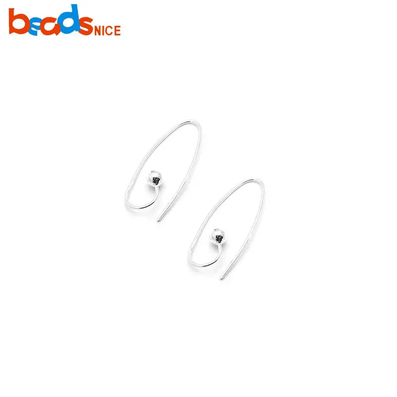 Beadsnice ID 25347 925 En argent Sterling fils de boucle d'oreille de bijoux accessoires