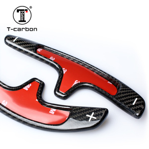 T-carbon in fibra di carbonio del volante leva del cambio per <span class=keywords><strong>accessori</strong></span> interni per auto <span class=keywords><strong>Porsche</strong></span> Macan - Product Image 4