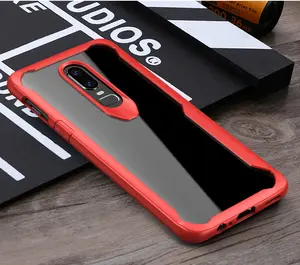 Untuk OnePlus 6 T TPU Ponsel Case Penutup Belakang Transparan Cover untuk OnePlus 6 5 5 T Case untuk Satu plus 6 T Cover