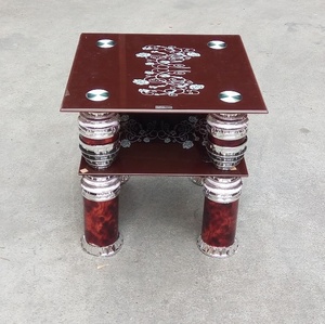 <span class=keywords><strong>Table</strong></span> d'affaires en verre trempé, meuble de salon, <span class=keywords><strong>Table</strong></span> basse, simple et pas cher - Product Image 6