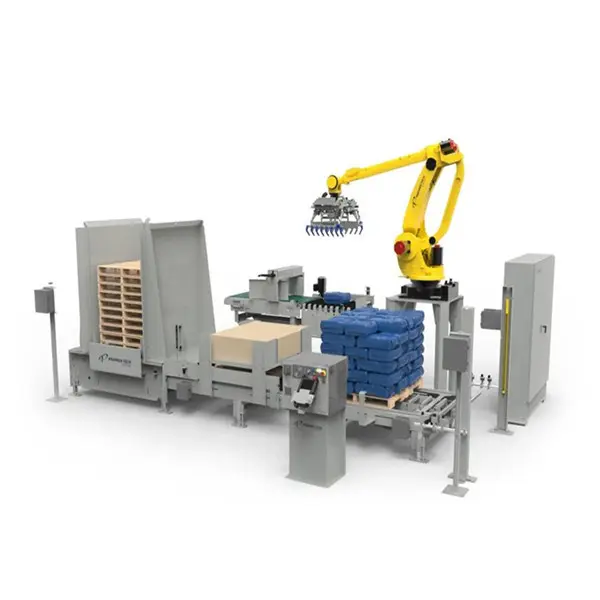 depalletizing and palletizing of beverage products