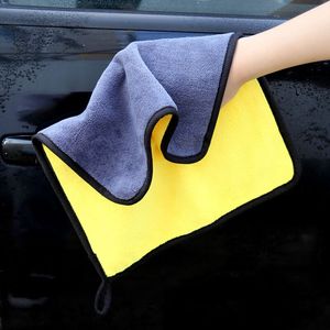 Serviette de Nettoyage de Voiture microfibre Promotion Unique Siège Ultra Épaisse En Peluche Voitures serviette - Product Image 1