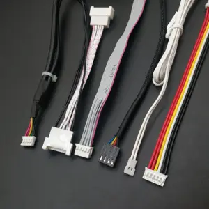1007 PVC 7pin XH 2.54 MM 4pin 및 3pin YH 커넥터 와이어 하네스 케이블