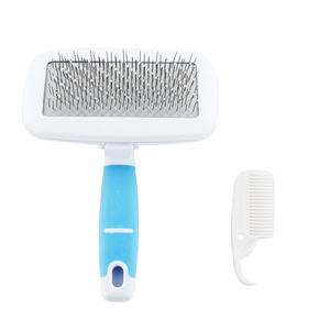 Precio de fábrica al por mayor <span class=keywords><strong>Anti</strong></span> <span class=keywords><strong>pulgas</strong></span> PERNO DE ACERO INOXIDABLE cepillo para perros - Product Image 2