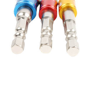 Bộ Chuyển Đổi Ổ Cắm <span class=keywords><strong>3</strong></span> Trong 1 Cấp Độ Tác Động/Mở Rộng Biến Máy Khoan Điện Thành Bộ Điều Khiển Đai Ốc Tốc Độ Cao 1/4 ", Ổ Cắm <span class=keywords><strong>3</strong></span>/<span class=keywords><strong>8</strong></span>" 1/2 "Để Khoan - Product Image 4