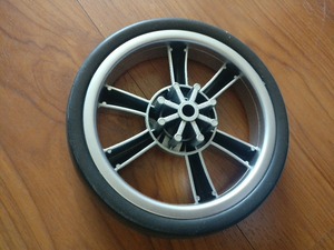 6-Inch <strong>Small</strong> PU EVA Foam Kids Stroller <strong>Wheel</strong> for Tricycle New Condition for Hotels and Retail Industries - Product Image 5