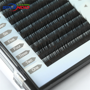 Cada extensión mate coreano PBT pestañas de Fibra de seda extensiones de pestañas - Product Image 5