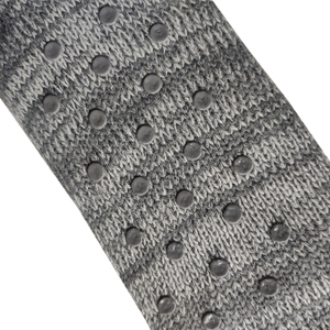 Chaussettes de Noël doublées Sherpa-Chaussons en tricot thermique lourd avec pompon en fausse fourrure - Product Image 6