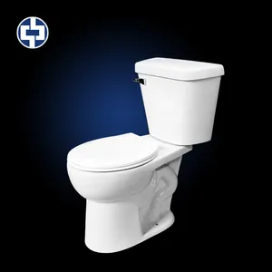 Muslim Sanitary Ware with Toilet Seat Bathroom Fitting Indian Fashion Ceramic One Piece Wc Toilet Bowl