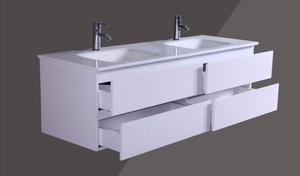 Mueble de Baño Flotante con Doble Lavabo de 150 cm, Modelo T9012-150 - Product Image 6