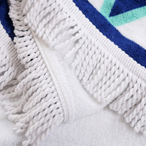 Serviette <span class=keywords><strong>de</strong></span> plage ronde OEM 150cm Serviettes <span class=keywords><strong>de</strong></span> <span class=keywords><strong>bain</strong></span> tissées en tissu microfibre avec pompon toalla <span class=keywords><strong>playa</strong></span> Impression géométrique <span class=keywords><strong>Bain</strong></span> <span class=keywords><strong>de</strong></span> <span class=keywords><strong>soleil</strong></span> Couverture pour bébé - Product Image 4