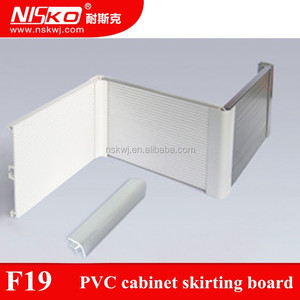 <span class=keywords><strong>PVC</strong></span> rodapié/gabinete de cocina rodapié H100 con cubierta de aluminio - Product Image 2