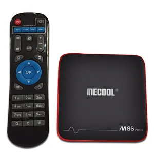 Terbaik Android TV Box S905w 2 GB 16 GB M8s Pro W Mecool Media Player